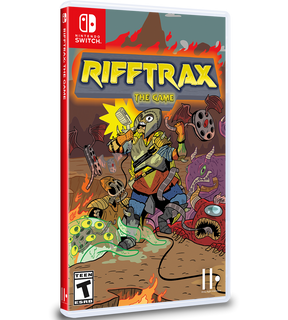 RiffTrax: The Game (Limited Run) (Import) – Nintendo Switch-emballage