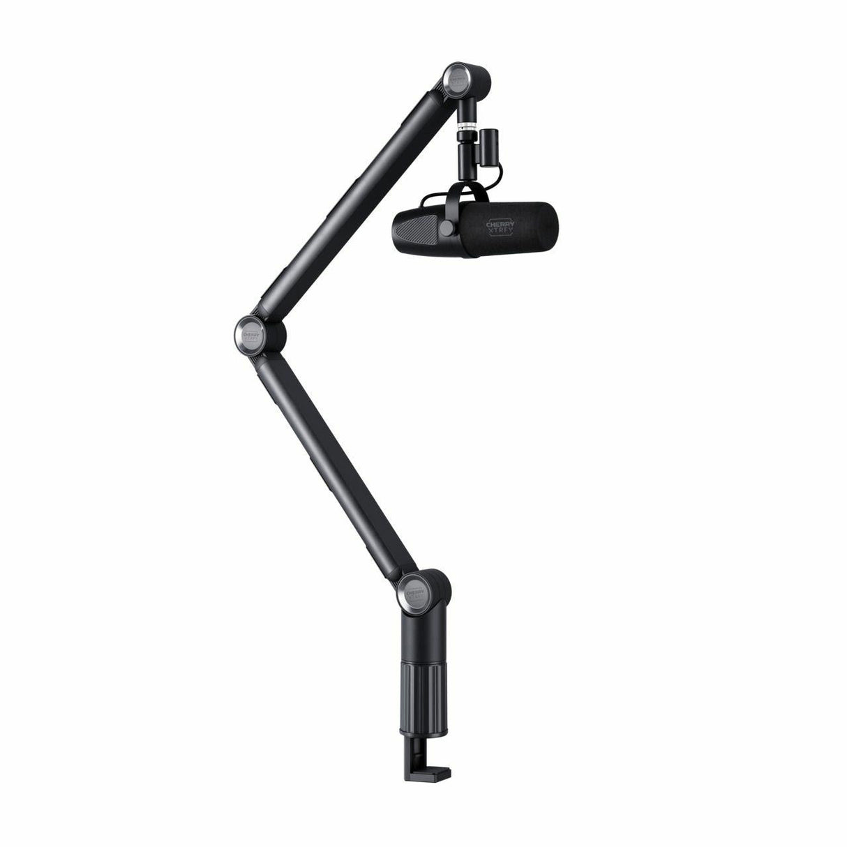 Cherry Xtrfy NGALE Bomarm, Mikrofonstativ, Svart