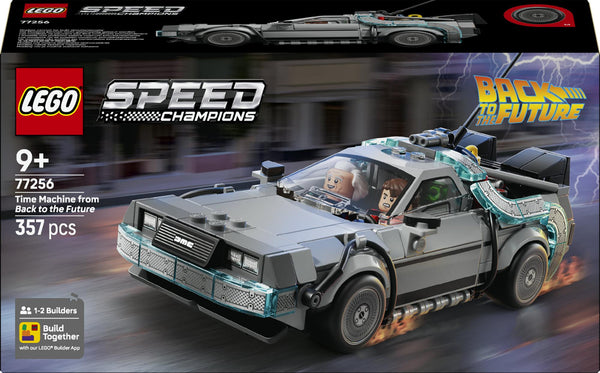 LEGO - Speed ​​Champions - Tidsmaskin från Tillbaka till framtiden (77256)