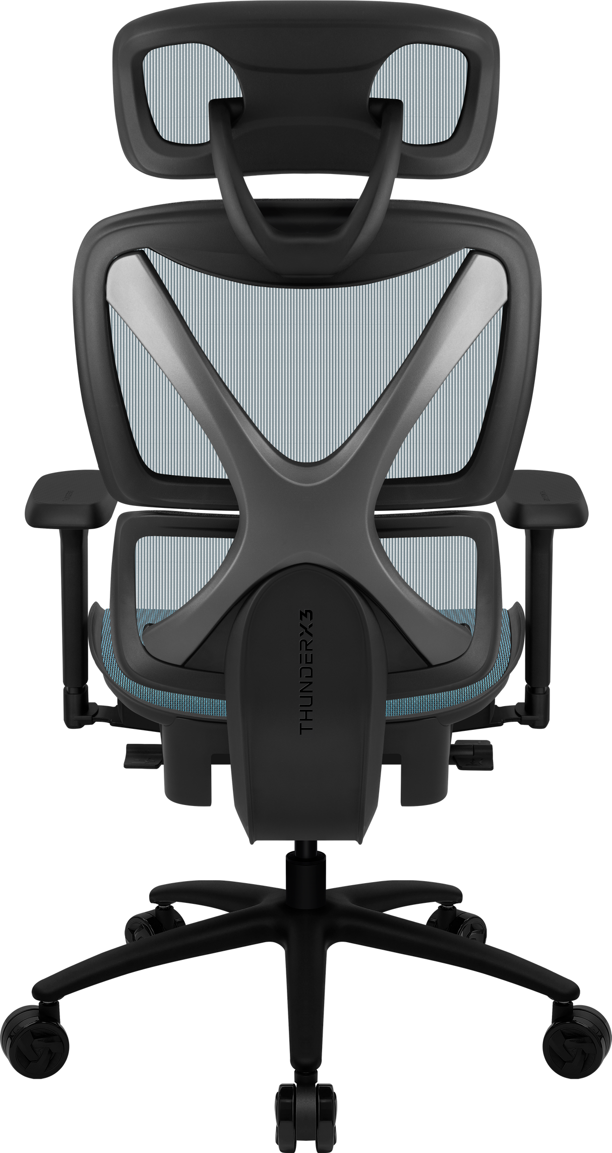 ThunderX3 XTC Mesh Chroma - Nätstol, Max 125 Kg, 3d Armstöd, Klass 4 Gaslyft