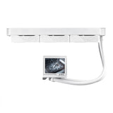 ASUS ROG RYUJIN III 360 ARBG EXTREME WHITE LCD AiO Liquid Cooler w. 3.5" LCD, Asetek Gen8 pump ASUS