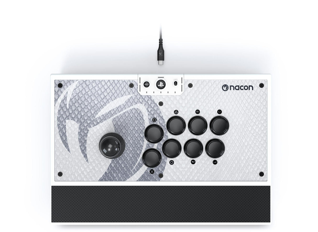 NACON DAIJA Arcade Stick Sort, Hvid USB speciel PC, PlayStation 4, PlayStation 5