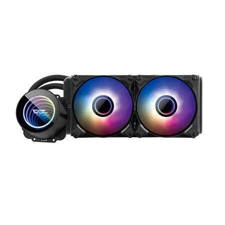 PC Vattenkylning Darkflash DX240 V2 ARGB 2x 120x120 (svart)
