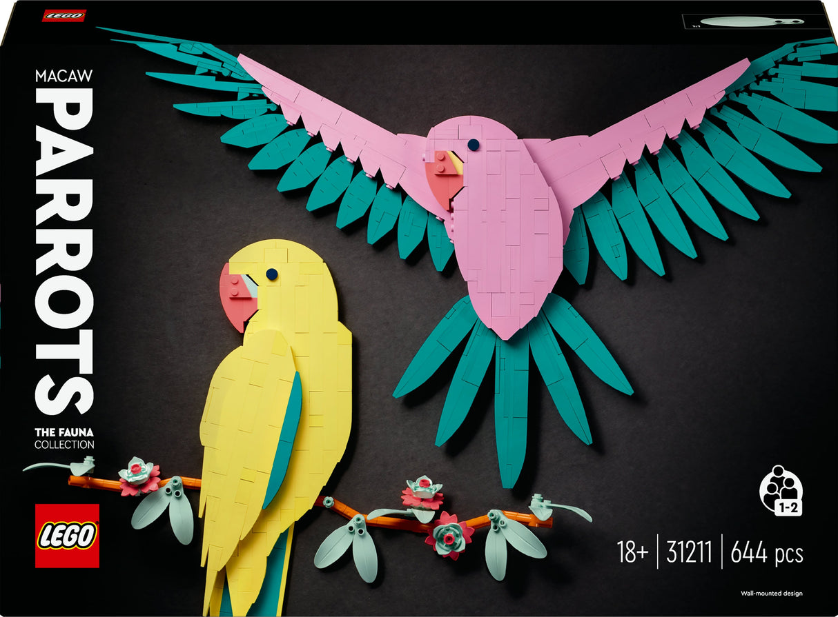 LEGO ART - The Fauna Collection - Ara Papegoja (31211)
