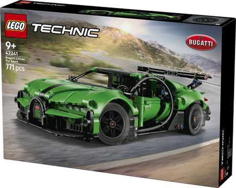LEGO Technic 42241 – Grøn Bugatti Chiron Pur Sport – produktdetalje eller byggeeksempel 8
