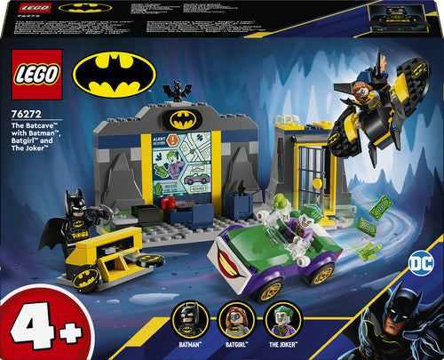 LEGO 76272 DC Super Heroes Batcave with Batman, Batgirl and Joker, construction toy Lego