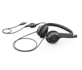 Logitech - H390 USB Headset black Logitech