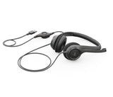Logitech - H390 USB Headset black Logitech