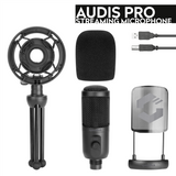 SpeedLink AUDIS PRO Streaming Mikrofon, Svart