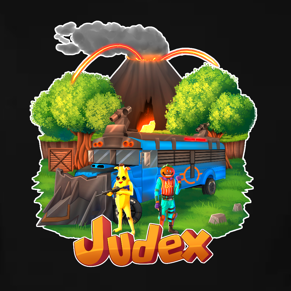 Judex Fortnite Battlebus Tee