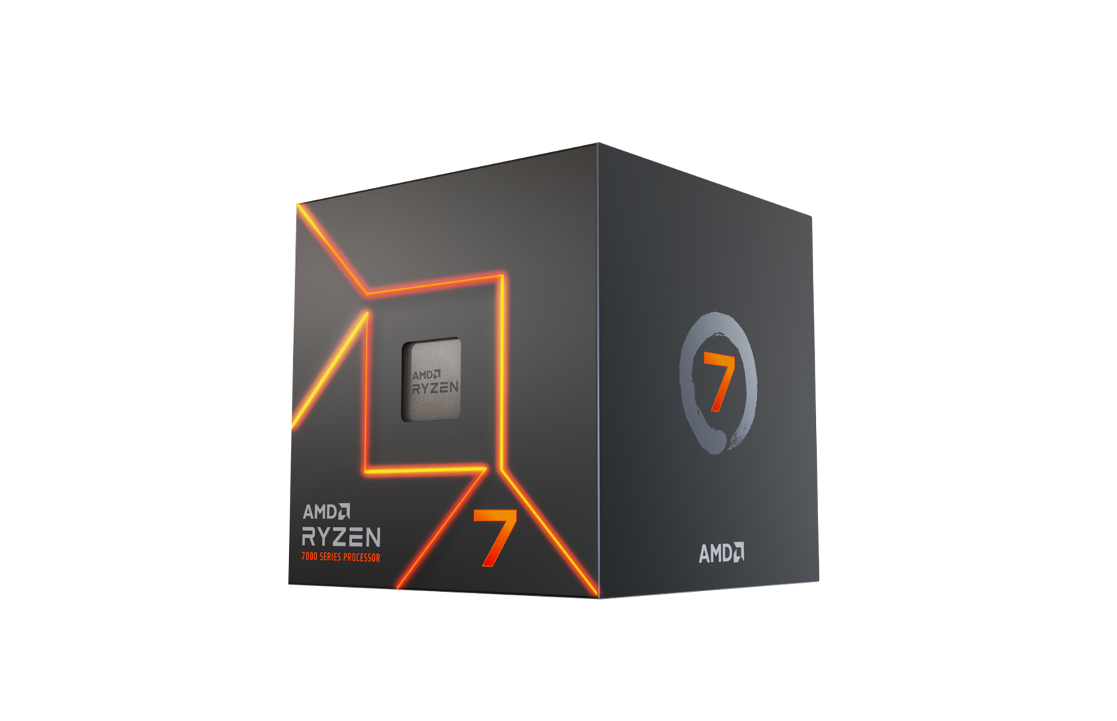 AMD Ryzen 7 7700 3,8 GHz 40 MB, AM5, 65 W Wraith Prism Cooler