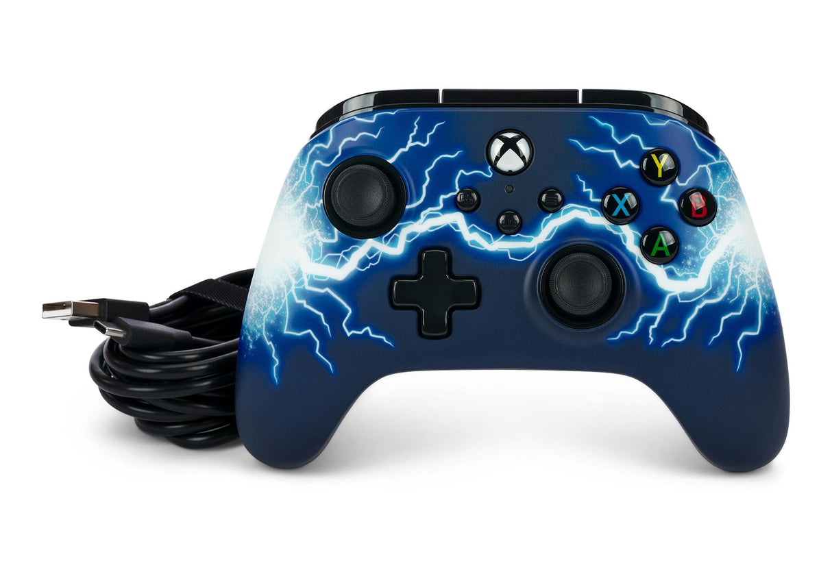 PowerA Advantage Cabled Controller - Xbox Series X/S - Arc Lightning