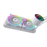 PC Vattenkylning AiO Darkflash TR240 RGB 2x 120x120 (vit)