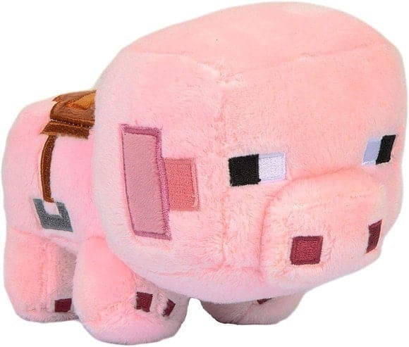 Minecraft Happy Explorer Saddled Pig Pig