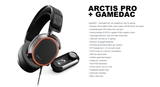 Steelseries - Arctis Pro + GameDAC Gaming headset - svart