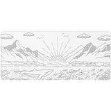 Dark Project - Nostra White / Mousepad Dark Project