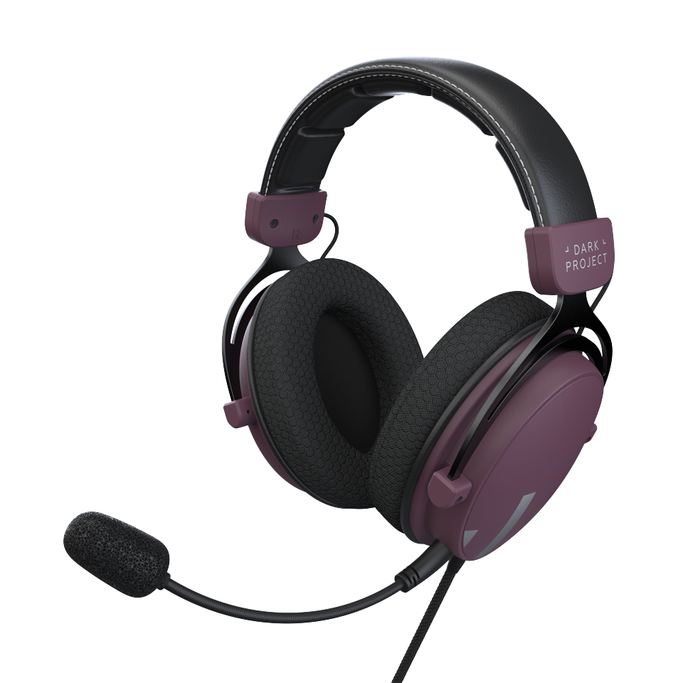 Dark Project One HS4 trådanslutet headset