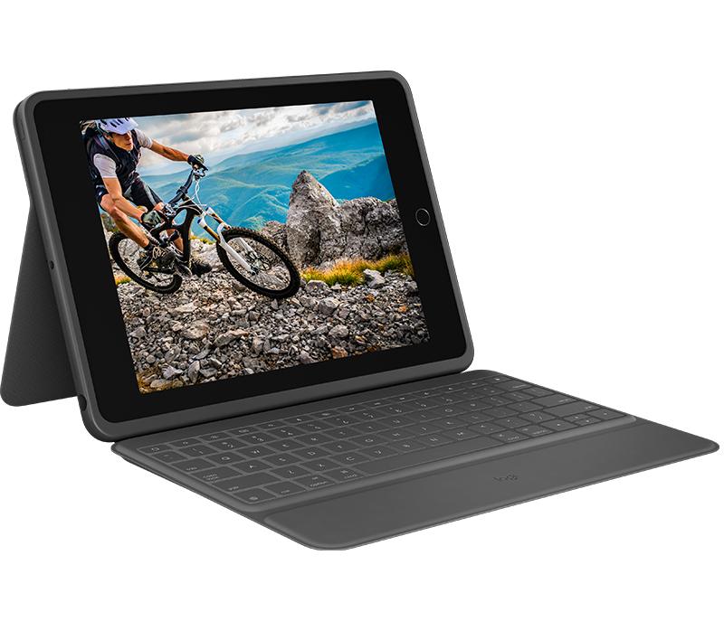 Logitech - Rugged Folio Cover iPad 10,2 Graphite Logitech