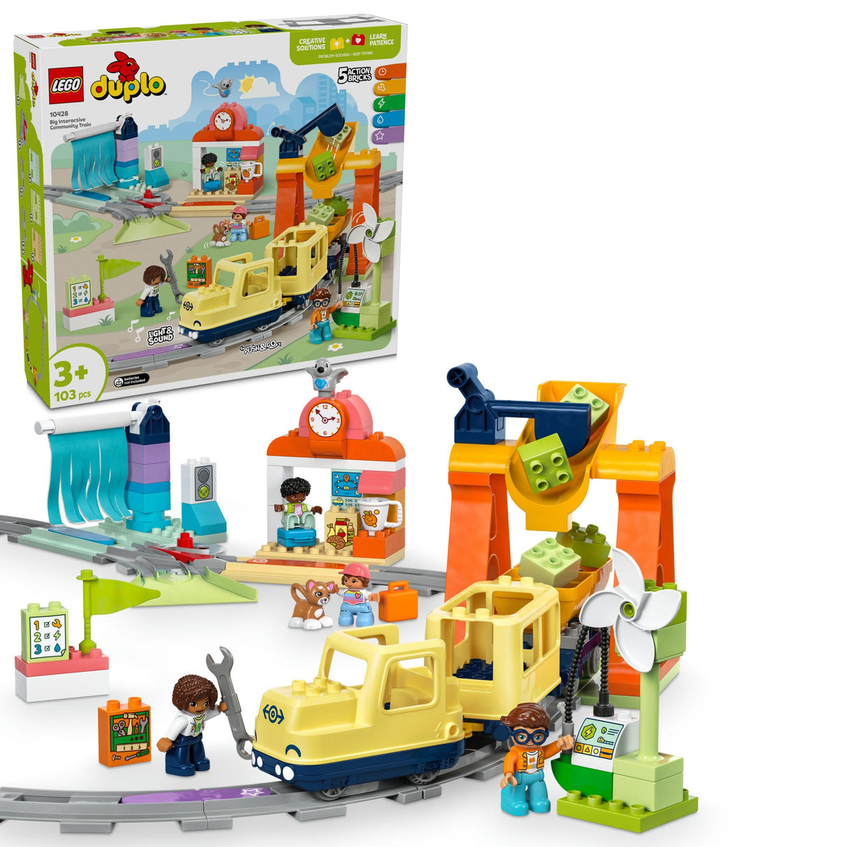 10428 LEGO DUPLO Large Interactive Railway LEGO