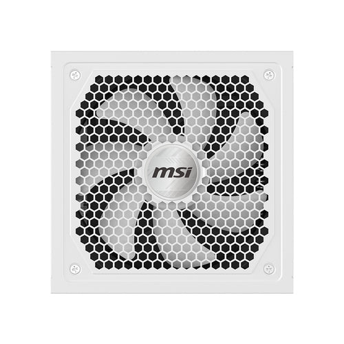 MSI MAG A1000GL PCIE5 WHITE 1000 W strømforsyning - 80 PLUS Gold - visning 3