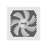 MSI MAG A1000GL PCIE5 WHITE 1000 W strømforsyning - 80 PLUS Gold - visning 3