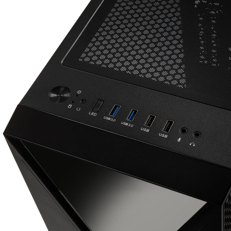 Kolink Void X ARGB Midi Tower Case - Black