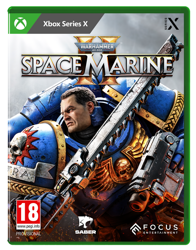 Warhammer 40,000: Space Marine 2 (FR/NL/Multi in Game) – Xbox Series X – spilomslag