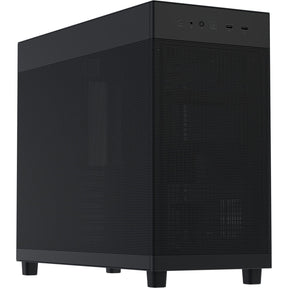 ASUS PRIME AP303 MESH sort kabinet set skråt forfra