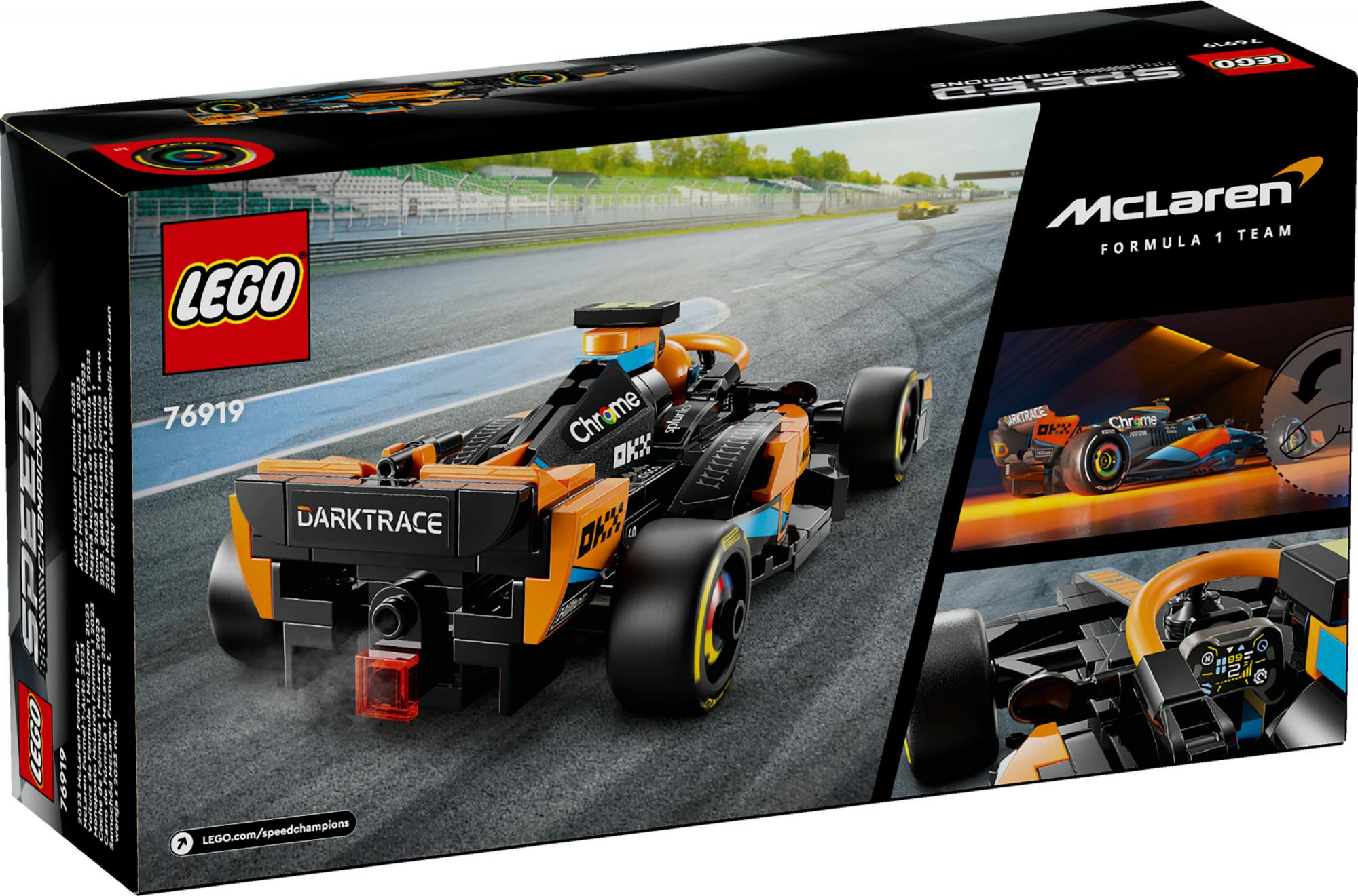 LEGO Speed Champions - 2023 McLaren Formel 1 Race Car (76919)