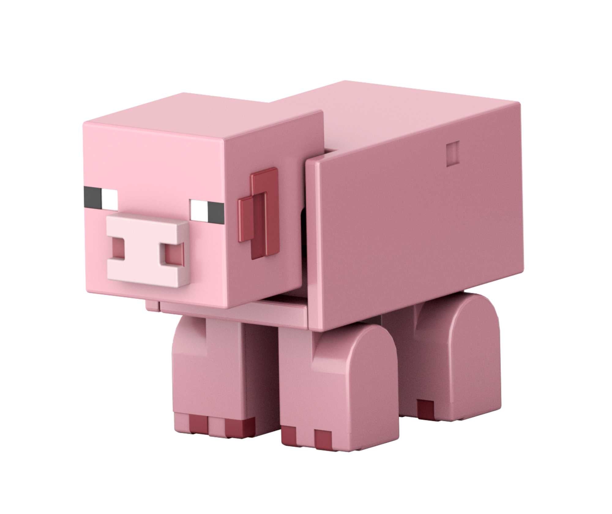 Minecraft - Biome Builds 8 Cm Figur - Gris (HLB18)