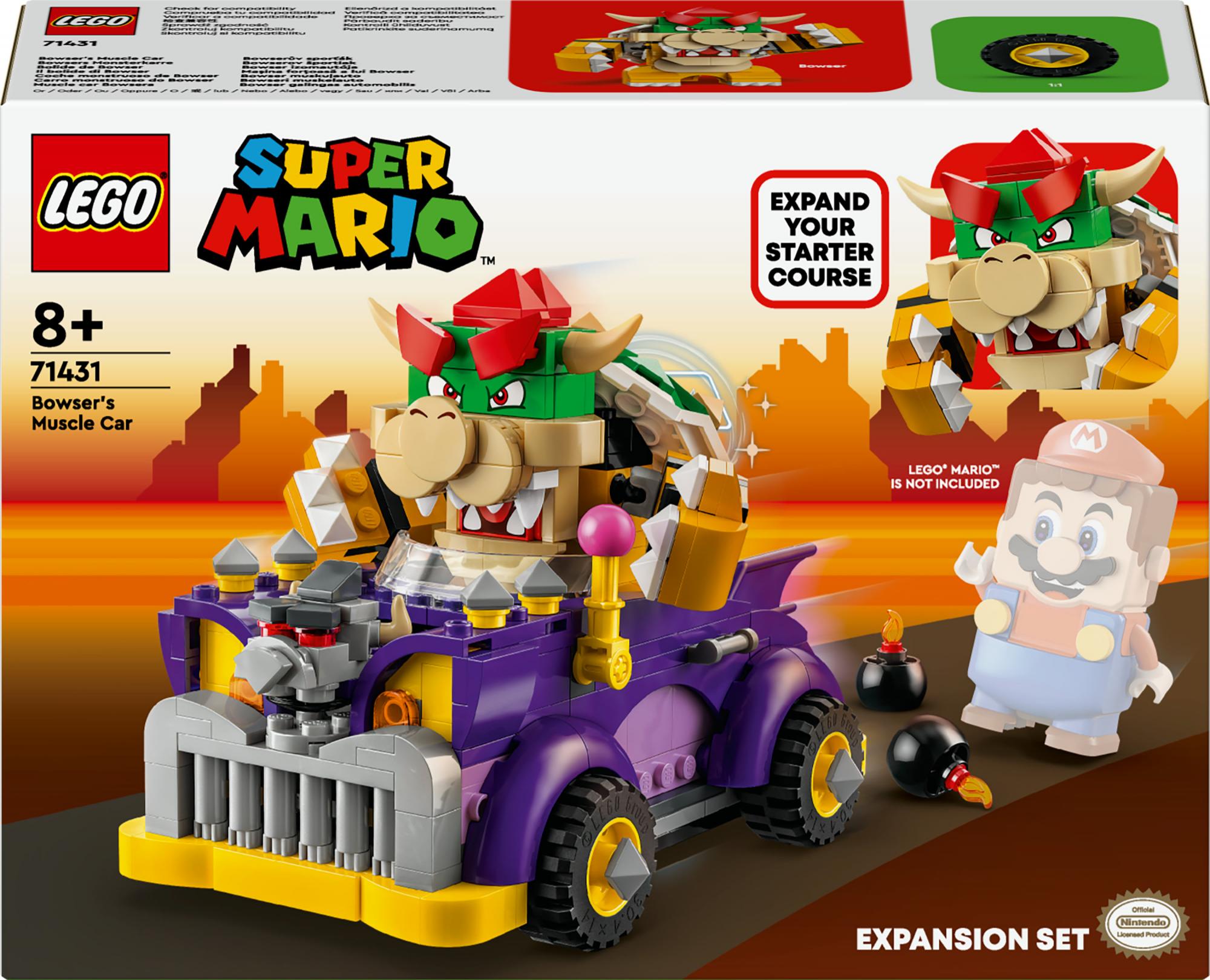 LEGO Super Mario - Bowser&#039;s Muscle Car Expansion Set (71431)