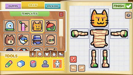 Drawn to Life: Two Realms (NL/FR) (Code in a Box) – Nintendo Switch – supplerende spilillustration 5