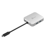 j5create JCD391-N – 4K60 USB-C multiport-adapter – Dock med USB-C-kabel
