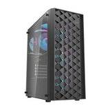 Datorfodral Darkflash DK351 + 4 Fläktar (svart)