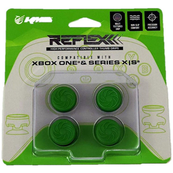 KMD Reflex Thumb Grips til Xbox – 4 stk. – grøn