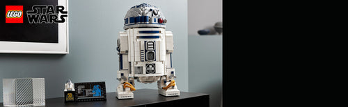 LEGO 75308 Star Wars R2-D2 Buildable Lightsaber Figure Construction Toy (Adult Set) Lego