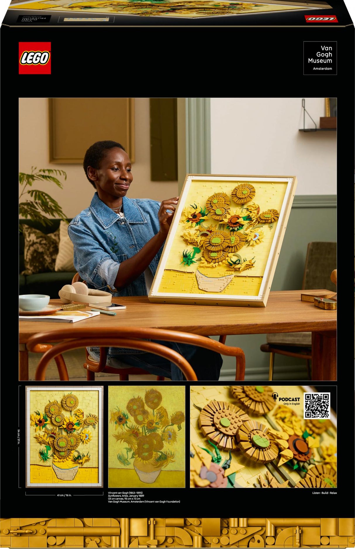 LEGO 31215 Art Vincent van Gogh - Sunflowers LEGO
