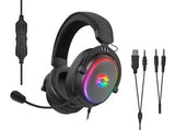 Speedlink - CONUX RGB Stereo Gaming Headset - for PC/PS5/PS4/ Xbox Series X/S/Switch/OLED/Lite , black Speedlink