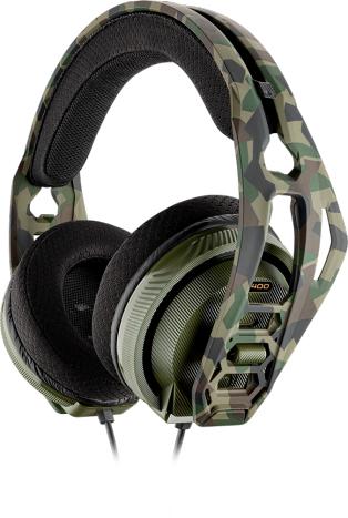 Nacon RIG 400HX Headset Camo Forest Trådbunden PC/Mac, Mobil