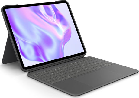 Logitech - Combo Touch for iPad Pro 13-inch (M4) - Graphite - Pan - Nordic