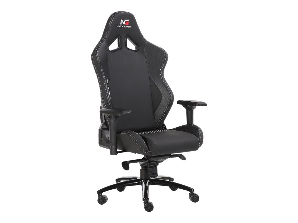 Nordic Gaming Heavy Metal Gamer Chair Svart