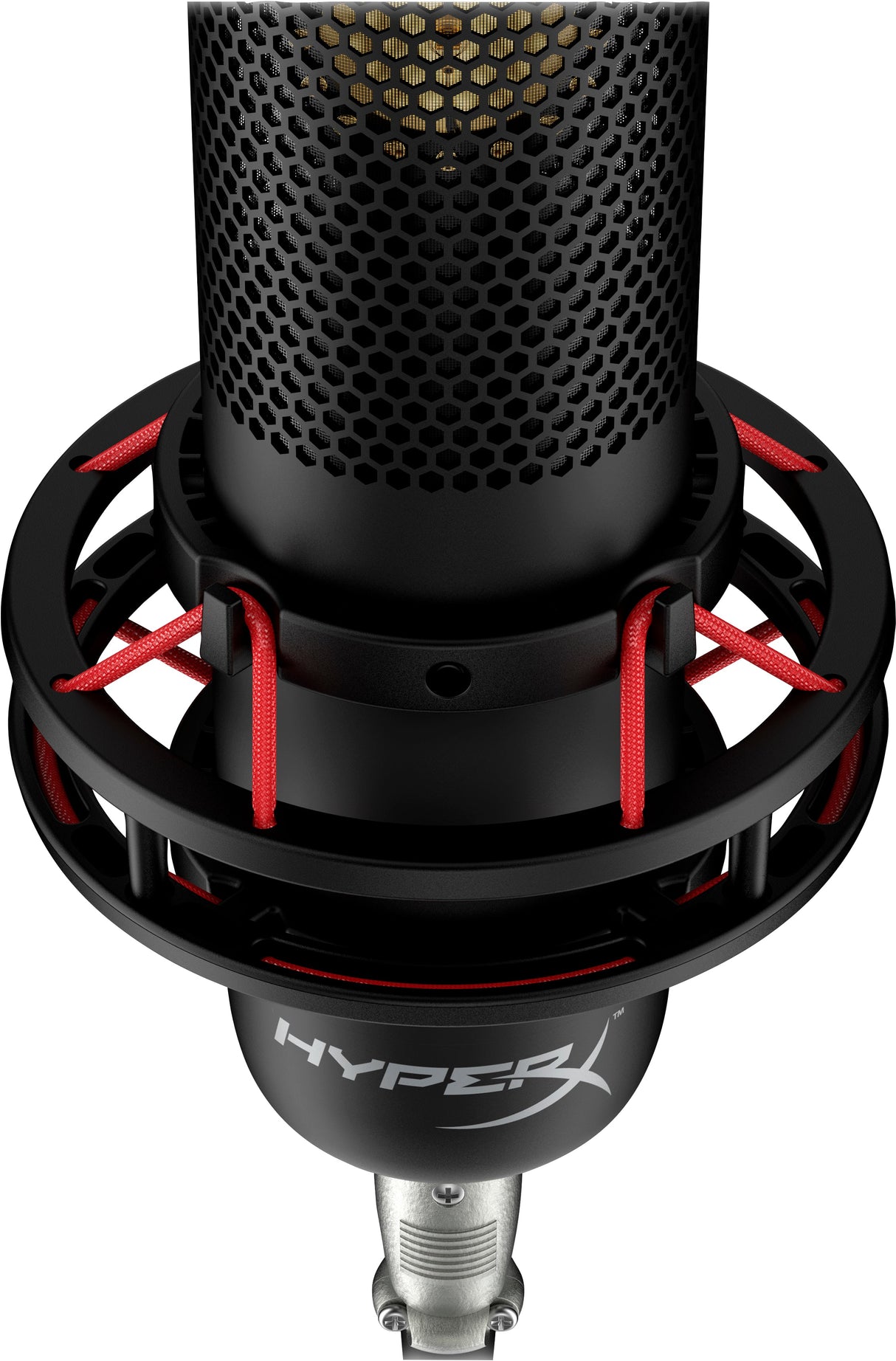 HyperX ProCast Mikrofonkabel -38dB Cardioid Svart Röd