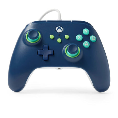 PowerA kablet controller – Mariner Blue – Xbox/PC – blå forside
