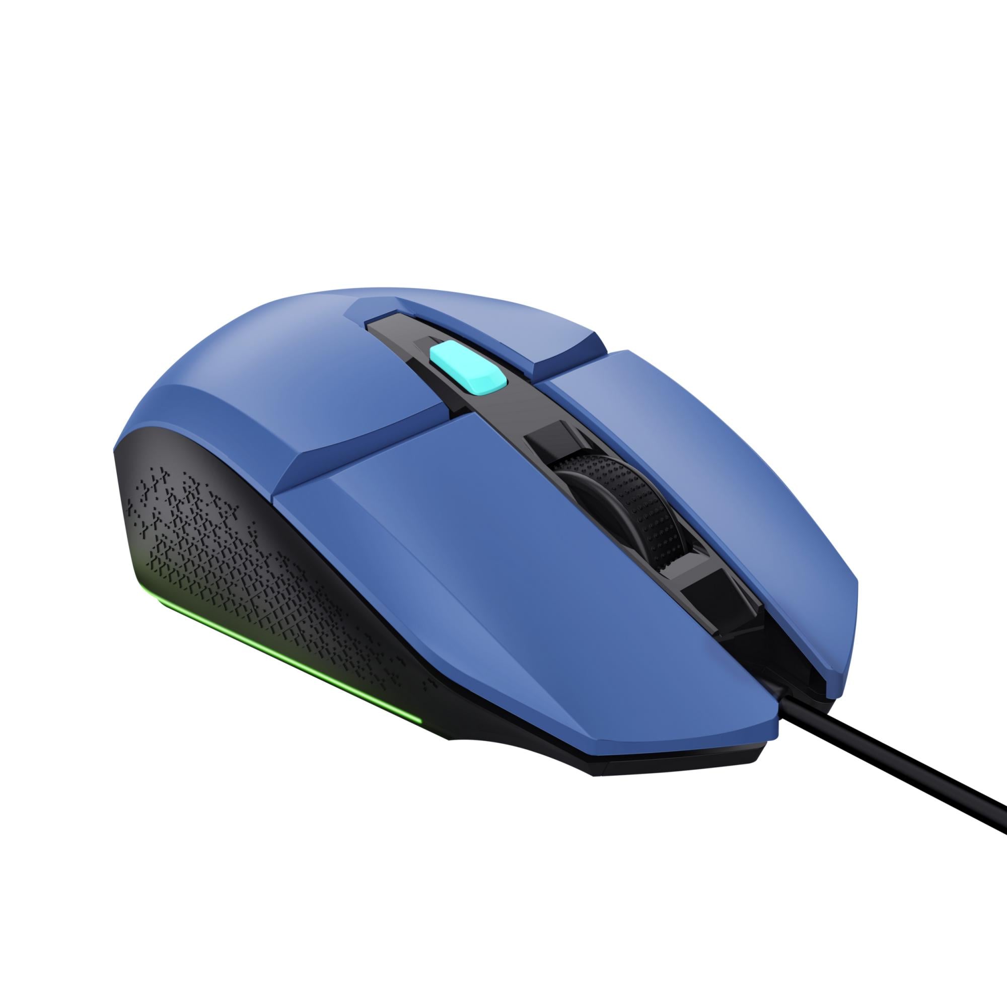 TRUST GXT109B FELOX GAMING MUS - BLÅ