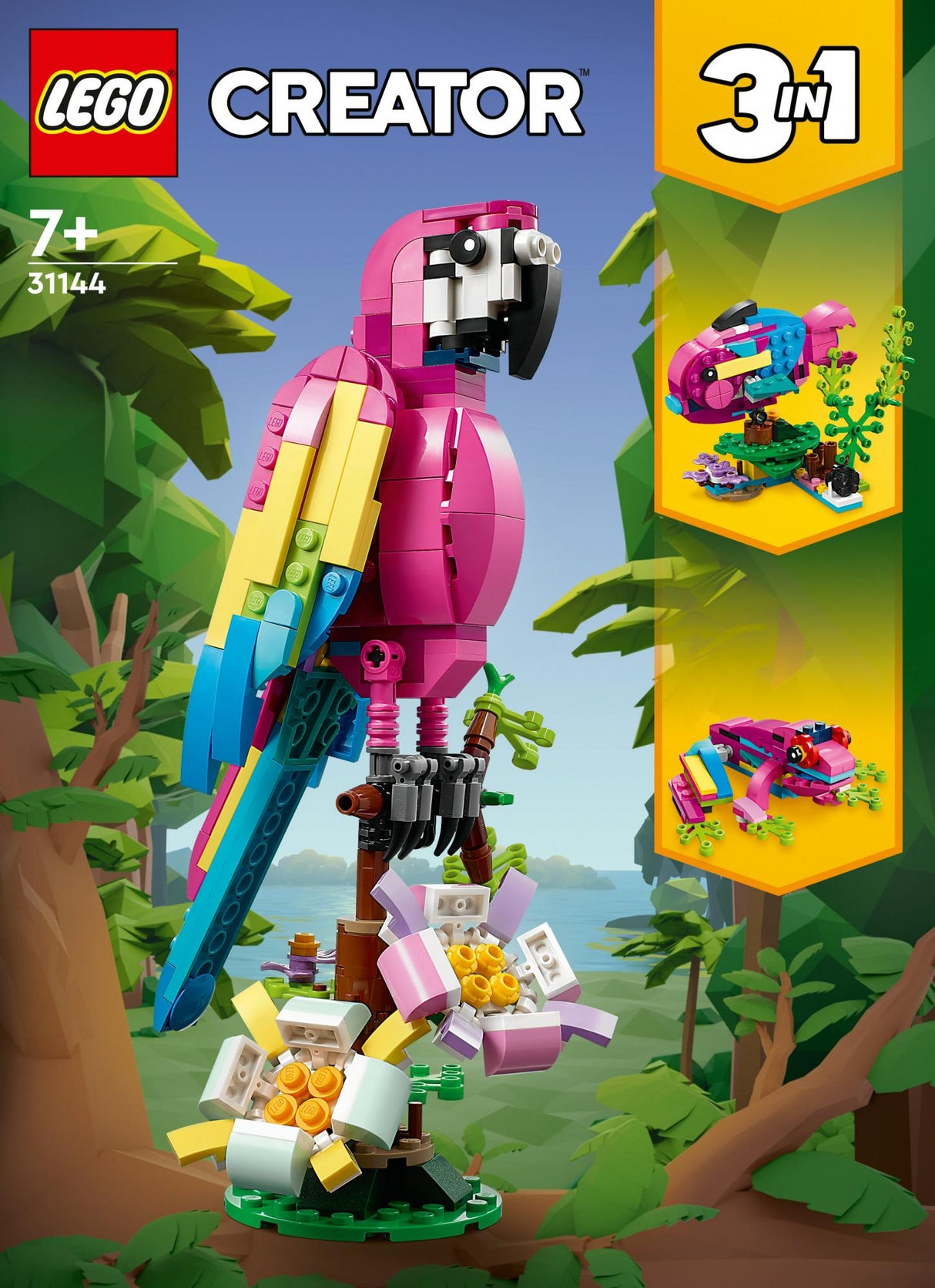 LEGO Creator - Exotic Pink Parrot (31144)
