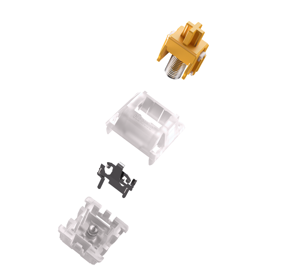 Glorious Mechanical Switches (36st) - Panda Silent - [Tactile] 50g