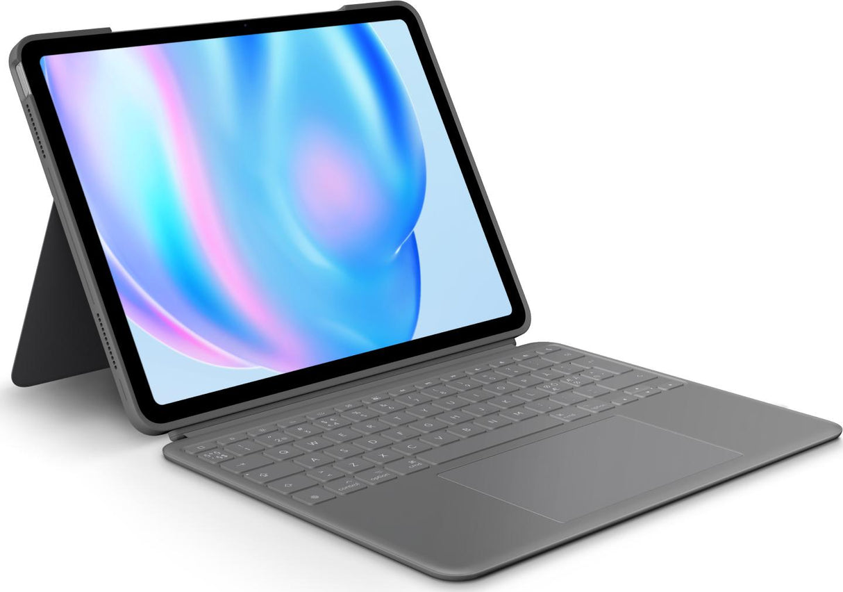 Logitech - Combo Touch for iPad Air 13-inch (M2) - OXFORD GREY - PAN - NORDIC Logitech