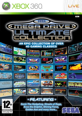 Sega Mega Drive Ultimate Collection – Classics – Xbox 360 – spilomslag
