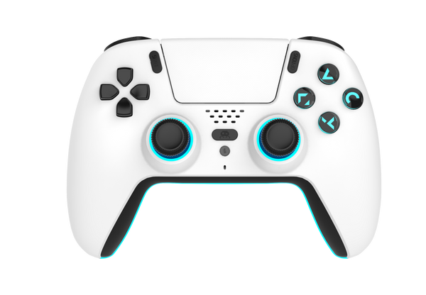 Freaks And Geeks Wireless Bluetooth Controller for PS5 - LED - White