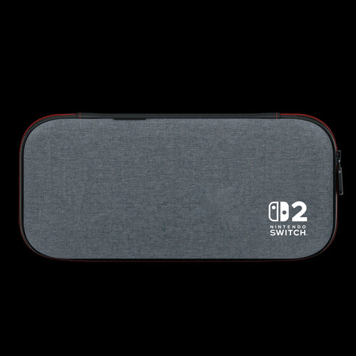PowerA Slim Case Nintendo Switch 2 Mørkegrå – Etui på mørk baggrund